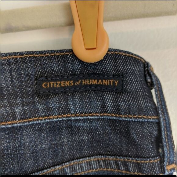 Citizens of Humanity Dark Blue Denim Jeans  Size 26 - Picture 5 of 7